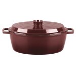 Cocotte en fonte ovale 33cm