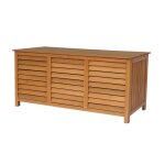 Coffre de jardin marron 130 x 64 x 60 cm
