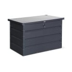 Coffre de jardin en mtal 285l anthracite