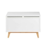 Coffre vintage blanc