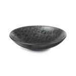Coffret 6 assiettes salade et pâtes noires Coffret 6 assiettes salade et pâtes noires