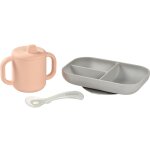 Coffret d'apprentissage en silicone pink (3 pices)