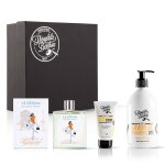 Coffret huile sche baume mains et savon douche fleur oranger