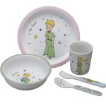 Coffret repas le petit prince rose (5 pices)