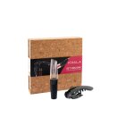 Coffret avec tire - bouchon high tech et aérateur de vin Coffret avec tire - bouchon high tech et aérateur de vin