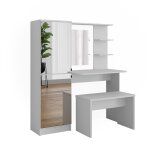 Coiffeuse avec banc, blanc 123 x 141. 2cm
