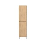 Colonne de salle de bains en bois marron - 160cm