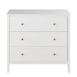 Commode 3 tiroirs blanc Commode 3 tiroirs blanc
