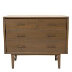 Commode 4 tiroirs en mindi