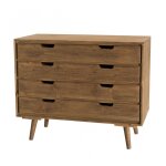 Commode 4 tiroirs en sapin Commode 4 tiroirs en sapin