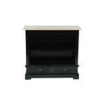 Commode en acajou et teck massif 95 cm Commode en acajou et teck massif 95 cm