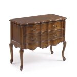 Commode en bois d'acajou marron l 90 cm