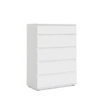 Commode effet bois blanc 76x40 cm Commode effet bois blanc 76x40 cm