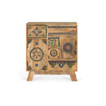 Commode ralise  la main en bois de manguier