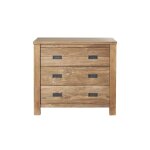 Commode en teck recycl massif 90 cm