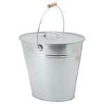 Composteur en métal galvanisé ovale 17 litres Composteur en métal galvanisé ovale 17 litres