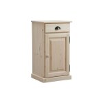 Confiturier en bois brut 1 tiroir 1 porte