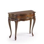 Console en bois d'acajou marron l 87 cm