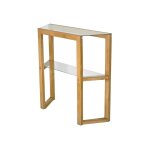 Console en bois beige 85x31 h85 cm Console en bois beige 85x31 h85 cm