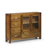 Console en bois marron l 107 cm Console en bois marron l 107 cm