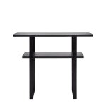 Console en bois noir