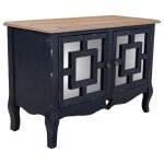 Console en bois noir 83x36x56, 5h