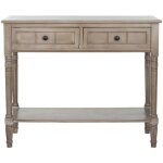 Consoles en bois de pin gris Consoles en bois de pin gris