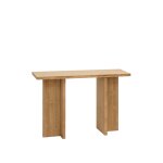 Console en bois de sapin marron clair 120x80cm