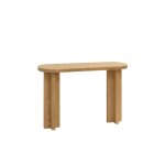 Console en bois de sapin marron clair 120x80cm