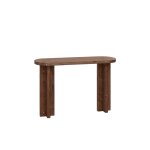 Console en bois de sapin marron fonc 120x80cm