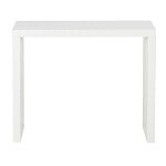 Console avec carreaux en relief blanc Console avec carreaux en relief blanc
