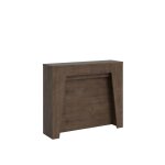 Console extensible 90x25 / 211 cm effet bois noyer Console extensible 90x25 / 211 cm effet bois noyer