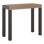 Console extensible 90x40 / 300 cm effet bois ch�ne nature