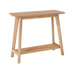 Console marron clair