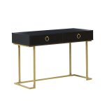 Console table de bureau noir Console table de bureau noir