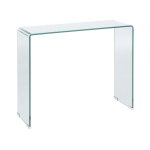 Console verre de scurit transparent