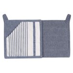 En coton gris 20x20 cm