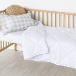 Couette 450 gr 100% microfibre blanc 115x145 cm (lit b�b�)