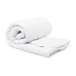 Couette bb coton percale anti - acariens 80x120cm