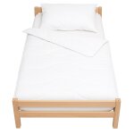Couette et oreiller bb coton bio 100x140
