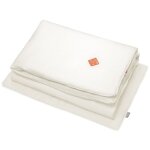 Couette et oreiller prt  dormir en lin 140 x 100 cm pour enfant
