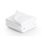 Couette polyester effet duvet 240x260 cm blanc naf naf 300 gr / m2