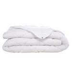 Couette toutes saisons 120 + 250 gr 100% microfibre blanc 115x145 cm