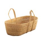 Couffin osier pour bébé végétale naturel 85x38x28 cm Couffin osier pour bébé végétale naturel 85x38x28 cm