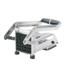Coupe - frites en acier inoxydable argent