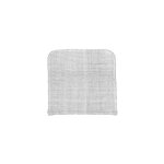 Coussin d'assise en coton noir et blanc Coussin d'assise en coton noir et blanc
