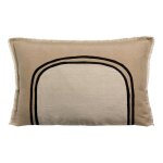 Coussin bicolore laly en lin galet 40 x 65 Coussin bicolore laly en lin galet 40 x 65