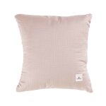 Coussin carr pour enfants (35x35 cm) rose