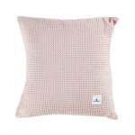 Coussin carr pour enfants (35x35 cm) rose ple