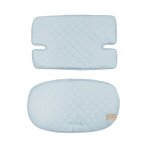 Coussin chaise haute bébé hydrofuge 2 pcs bleu Coussin chaise haute bébé hydrofuge 2 pcs bleu